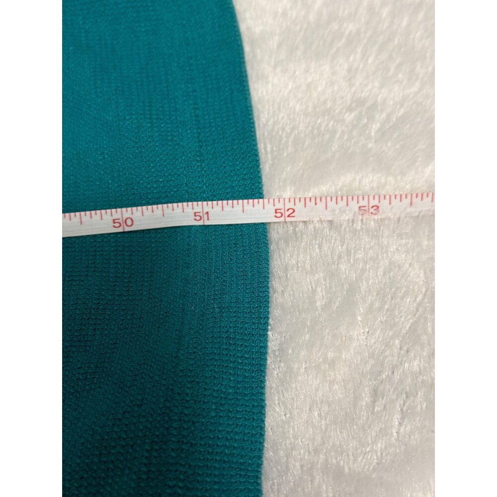 Claudia D Teal Sleeveless Maxi Dress With Button Detail Side Slits L - Picture 7 of 7